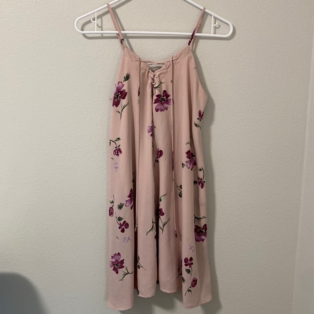 Pink/Purple Floral Dress by Mimi Chica